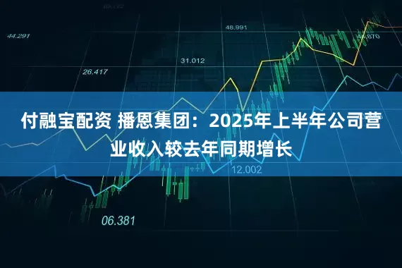 付融宝配资 播恩集团：2025年上半年公司营业收入较去年同期增长